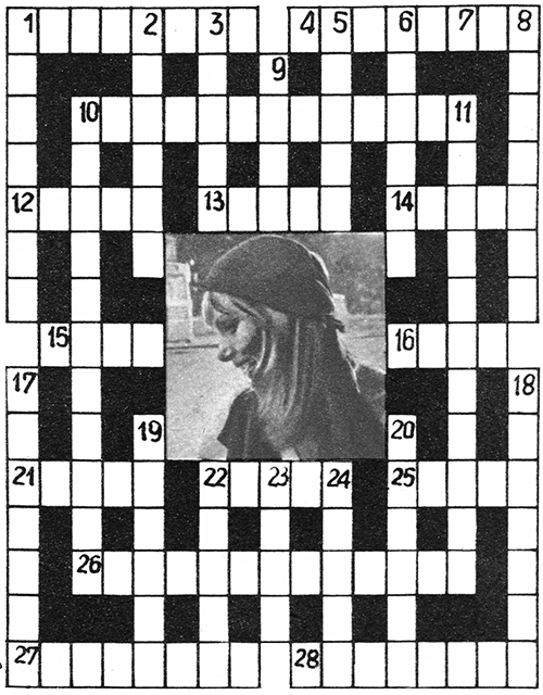Krzyżówka z kociakiem (nr 1347/1971)
