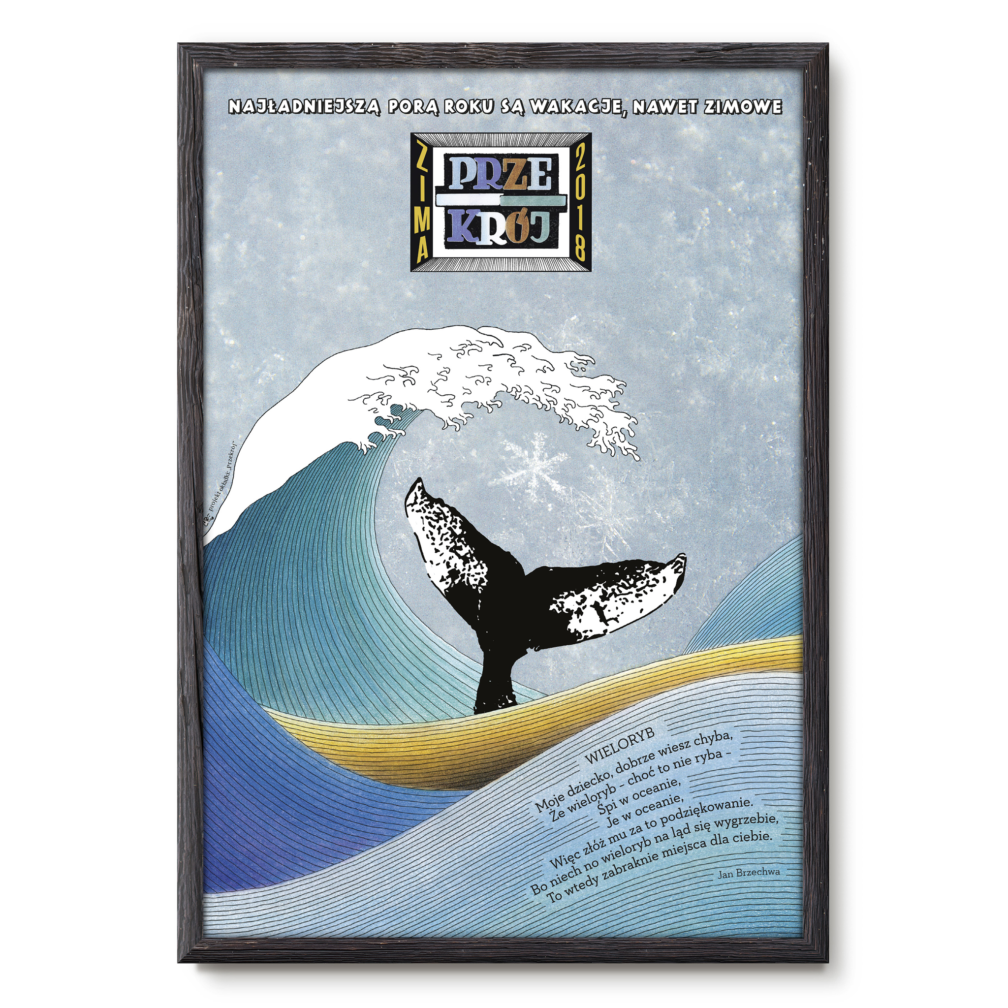 Plakat Wieloryb