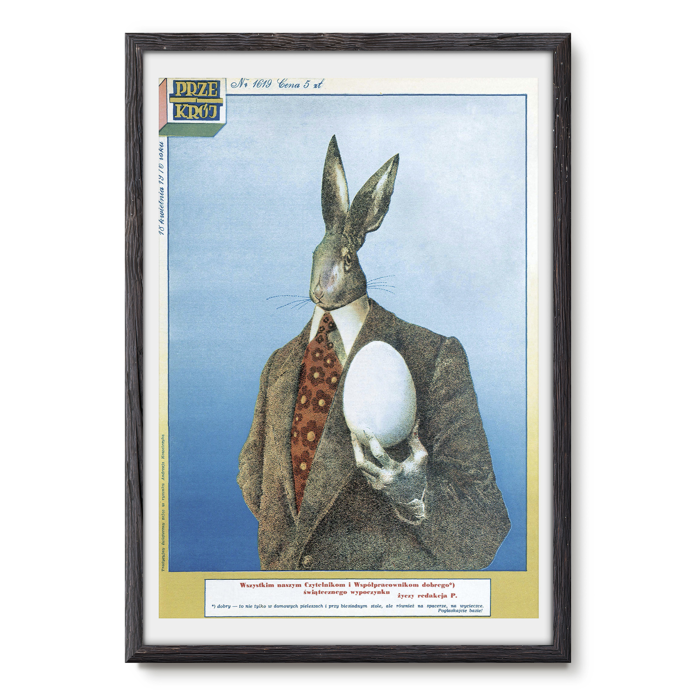 Anniversary poster Easter Bunny