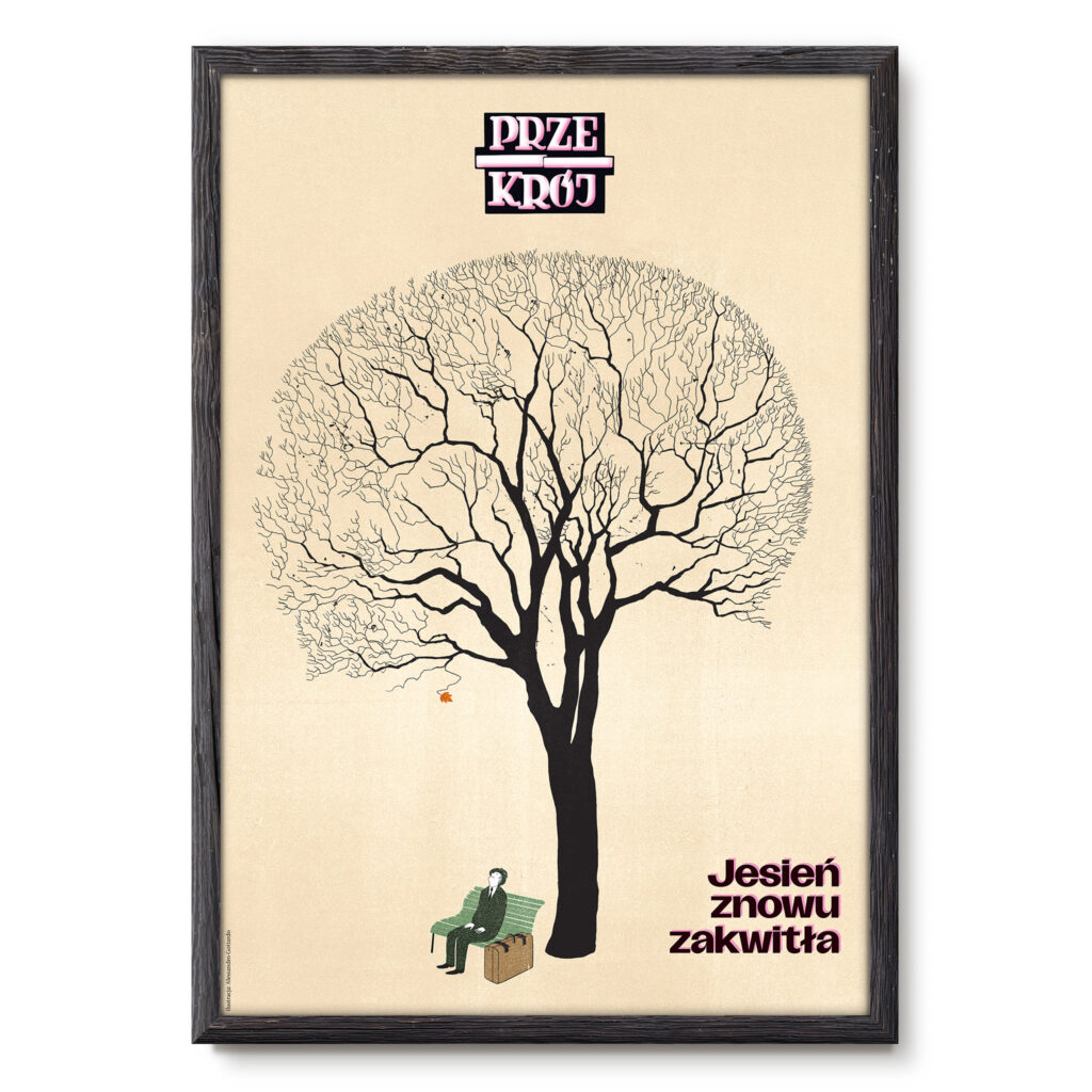Plakat Jesień znowu zakwitła