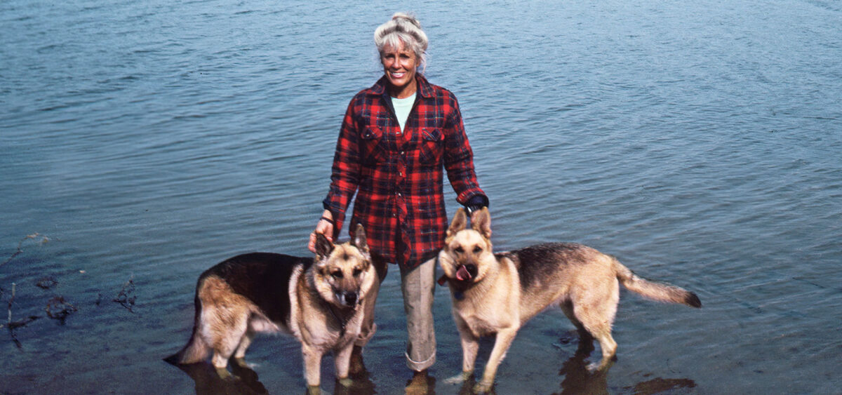 The Woman, the Dog, and the Forest