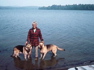 The Woman, the Dog, and the Forest