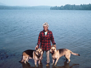 The Woman, the Dog, and the Forest