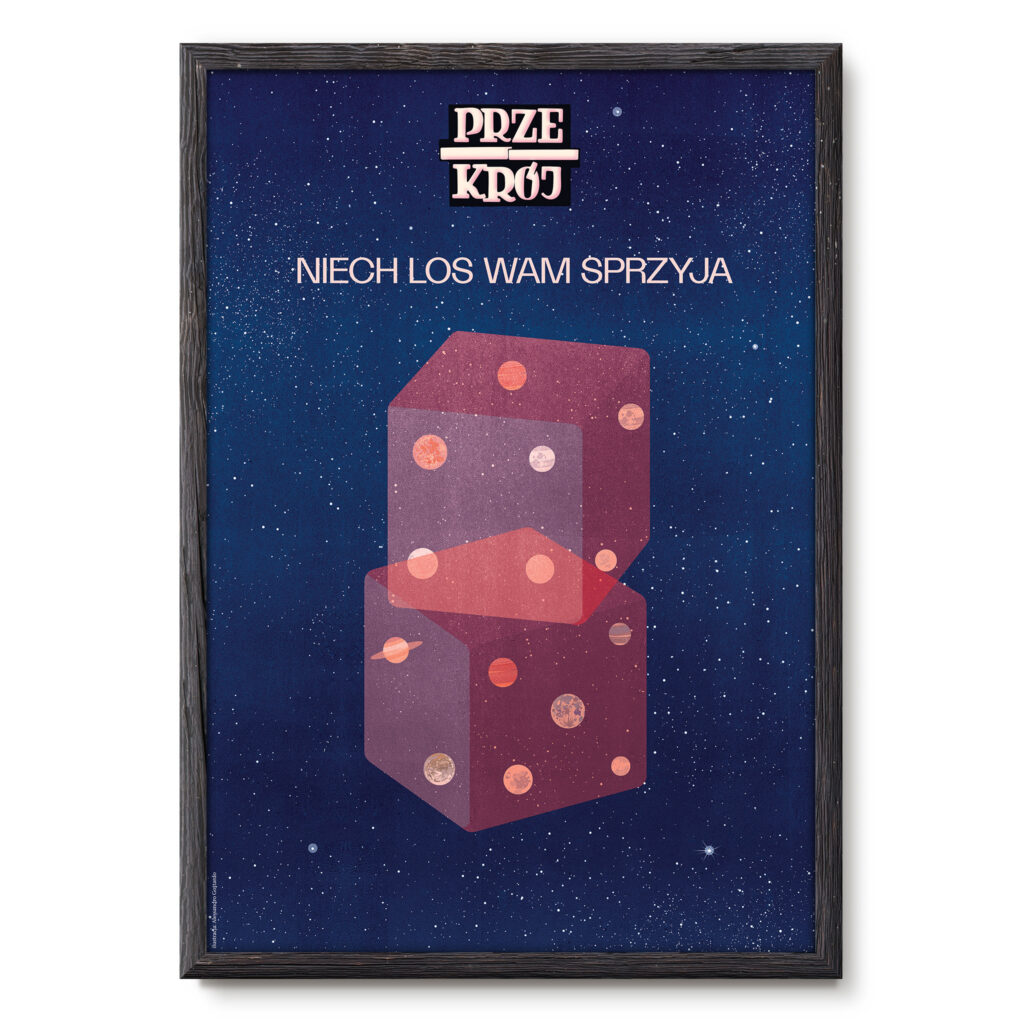 Plakat Niech los Wam sprzyja