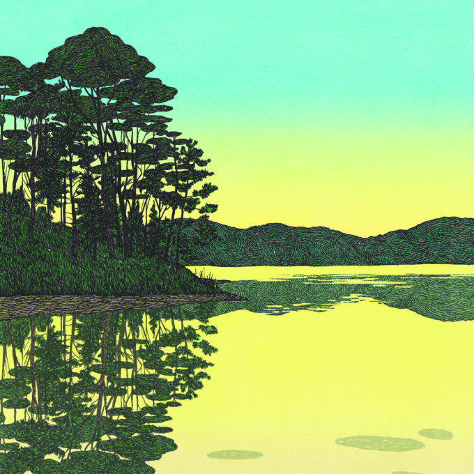 Spring at Walden Pond