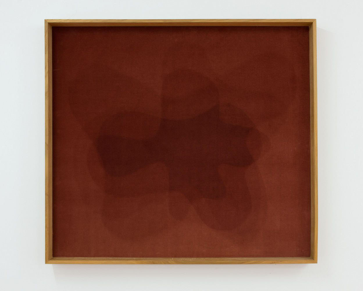 velvet on wooden board, wooden frame 85 x 95 x 7 cm; courtesy the artist and Pola Magnetyczne Gallery, Warsaw