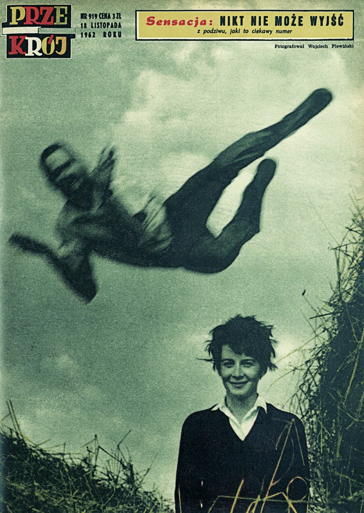 okładka "Przekroju" nr 919/1962; fot. Wojciech Plewińsk