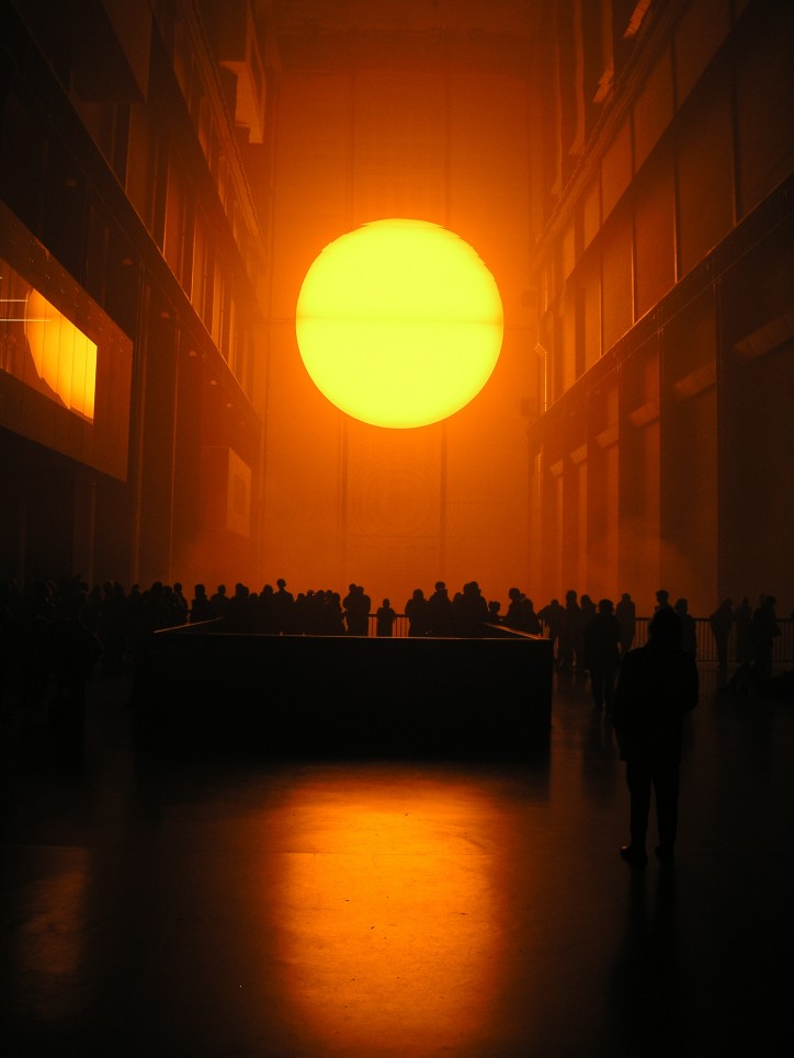 Olafur Eliasson, The Weather Project, 2003 r. / fot. Nathan Williams