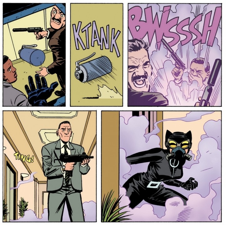 fragment komiksu "Catwoman. Nie ma lekko"/ materiały prasowe