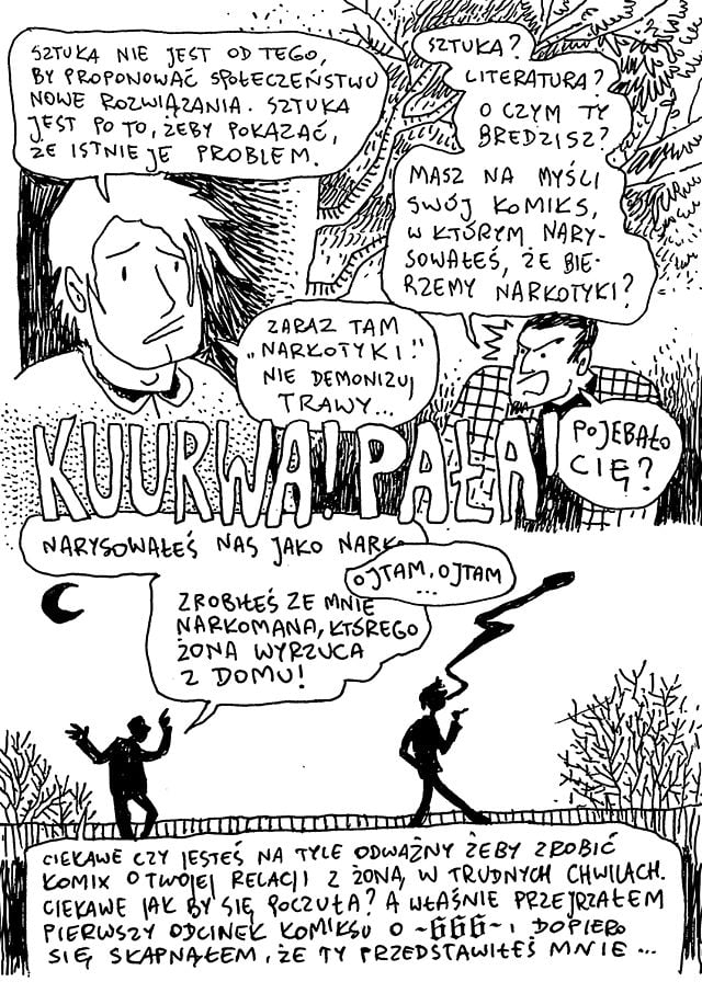 fragment "Najgorszego komiksu roku"