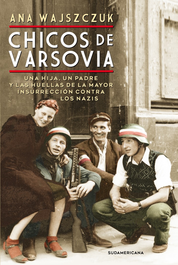 Okładka książki Any Wajszczuk "Los Chicos de Varsovia"
