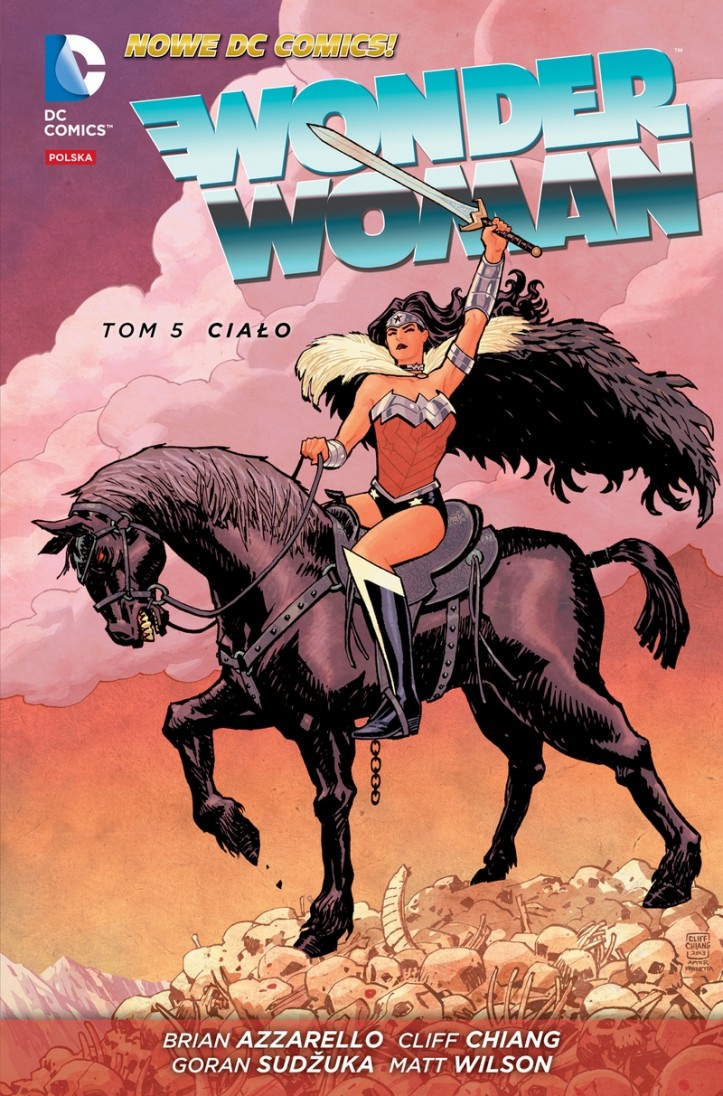 Okładka jednego z wielu komiksów o Wonder Woman