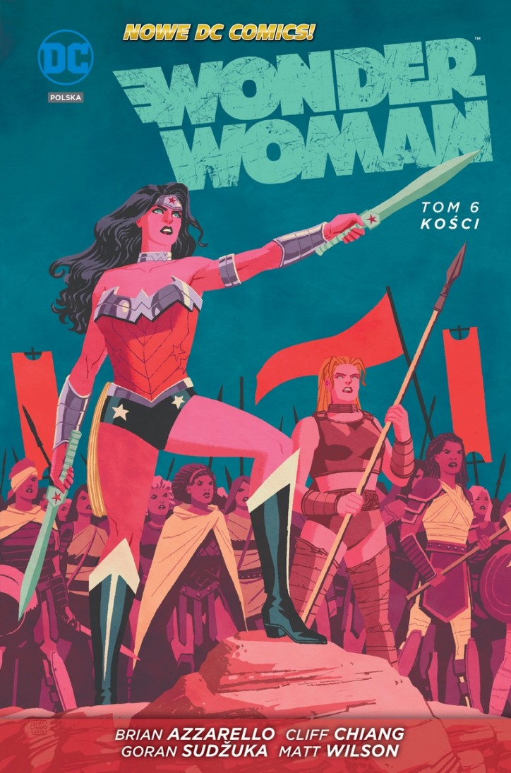 Okładka jednego z wielu komiksów o Wonder Woman