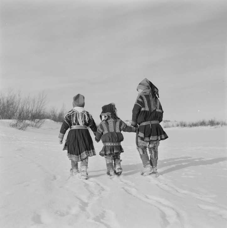 Saamscy chłopcy (1962)/ Narodowe Archiwum Norwegii