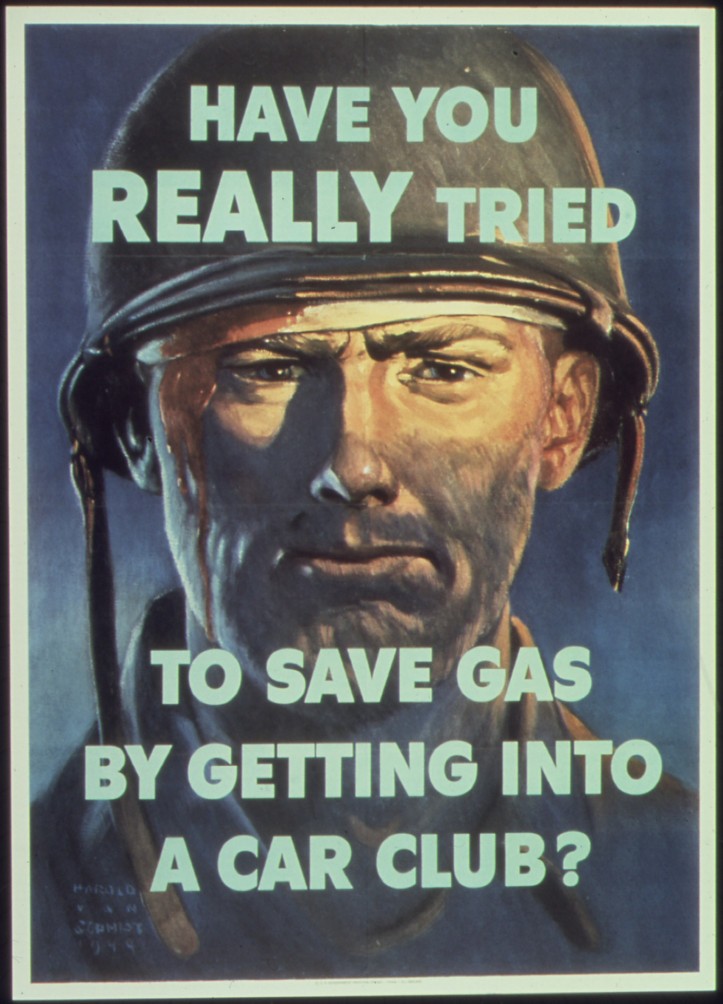 Amerykański plakat propagandowy (1941-1945)/Wikimedia Commons