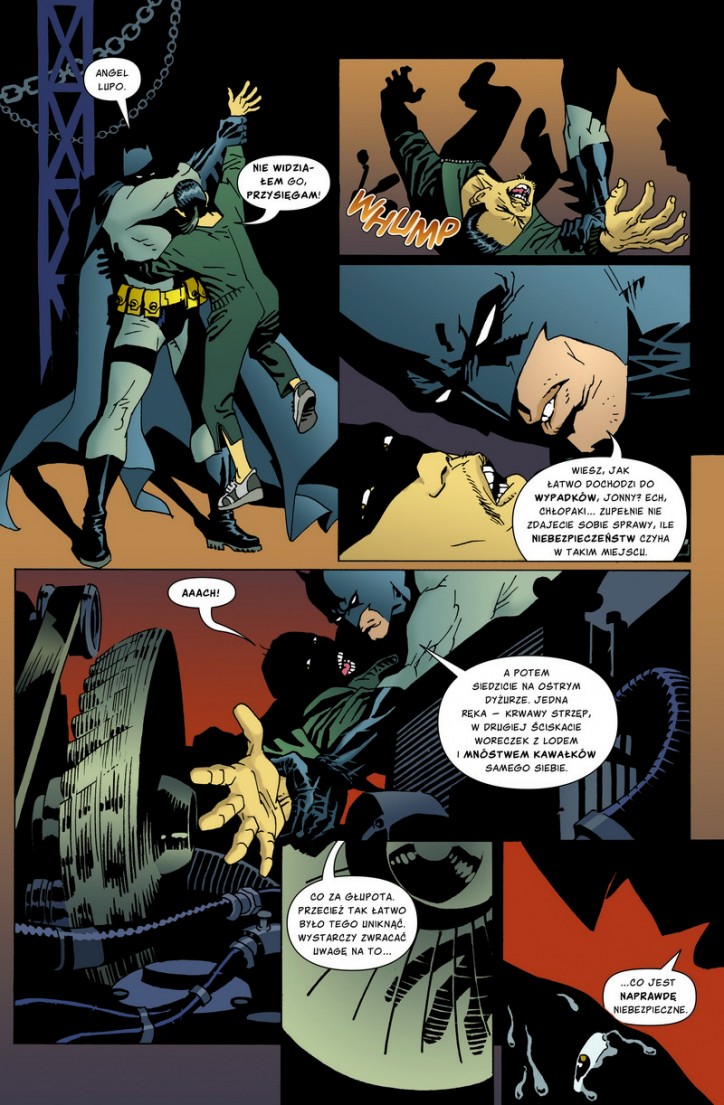 „Batman. Rozbite miasto i inne historie”; scen. Brian Azzarello, rys. Eduardo Risso