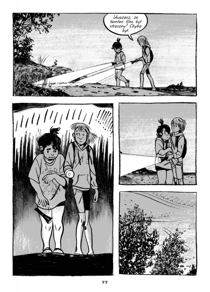 scenariusz: Mariko Tamaki, rysunki: Jillian Tamaki 