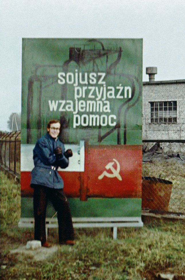Podróż Satchidanandy do Polski przez Czechosłowację w 1968 r., zdjęcie: archiwum Marshalla Govindana