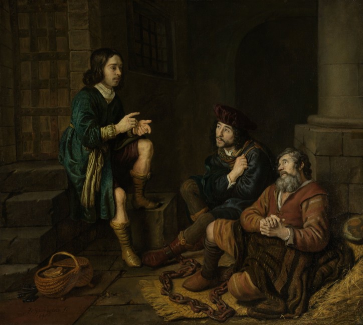 "Joseph interpretuje sny piekarza i kamerdynera", Jan Victors, 1648 r./Rijksmuseum