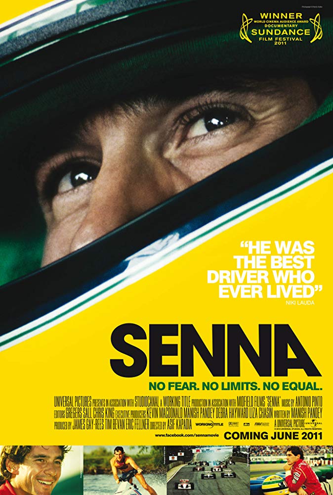 plakat do filmu "Senna"