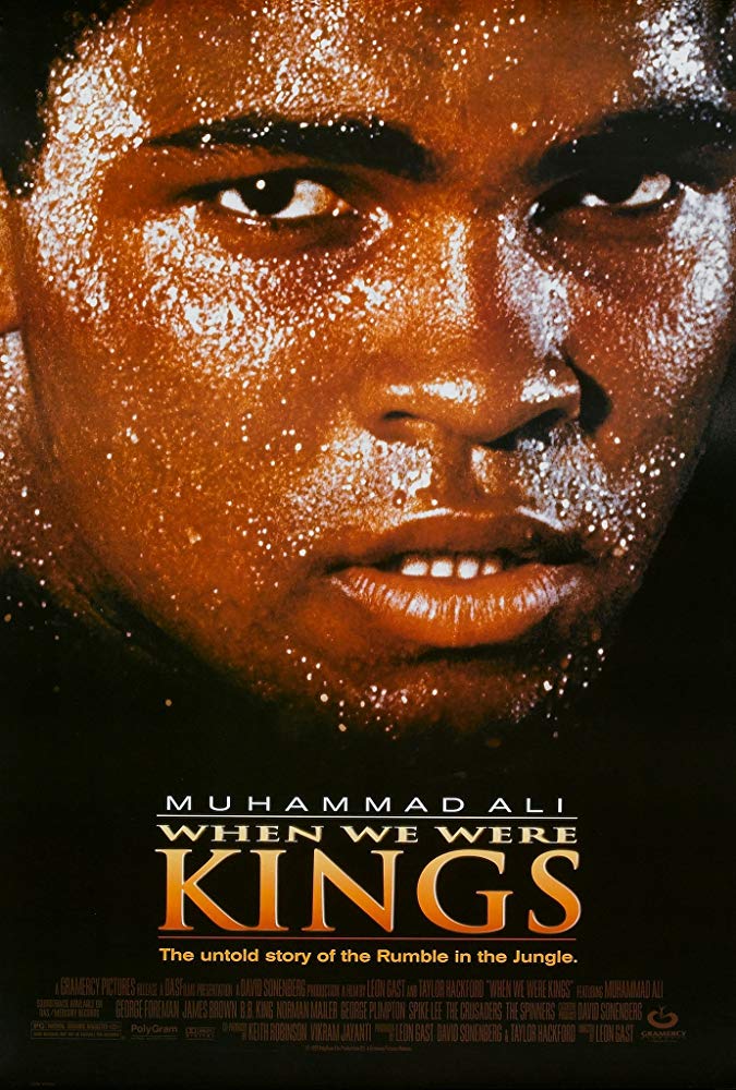 plakat do filmu "When We Were Kings"