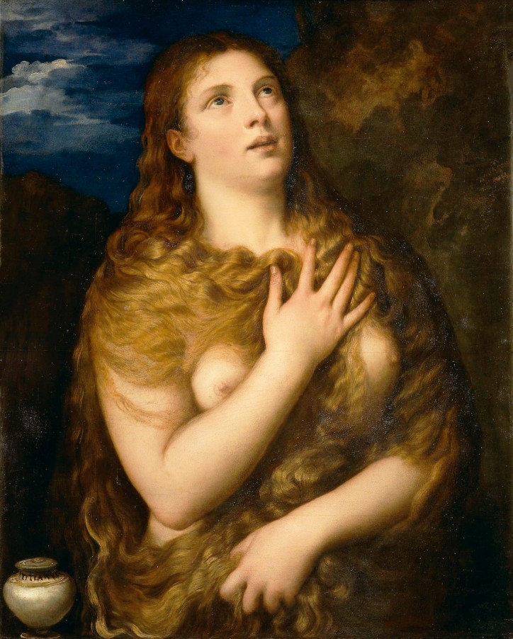 Tycjan, "Maria Magdalena", 1531–1535 r., Palazzo Pitti we Florencji 