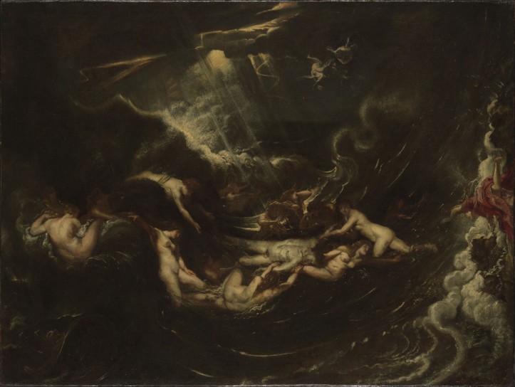 „Hero i Leander", Peter Paul Rubens, 1604, Yale University Art Gallery, New Haven. Źródło: Wikimedia Commons