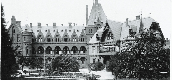 Sanatorium Dr. Brehmera i "Biały Dom", 1905-1910 r., zdjęcie: ze zbiorów Rafała Wiernickiego/dolny-slask.org.pl