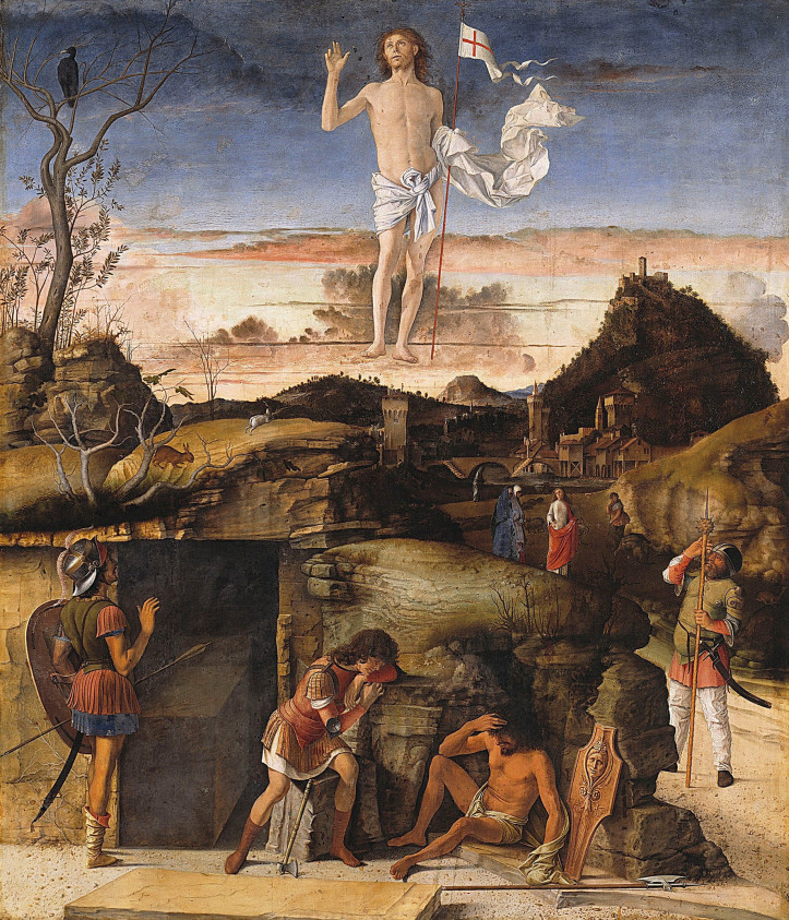  Giovanni Bellini, "Zmartwychwstanie", 1475–1479, Gemäldegalerie w Berlinie