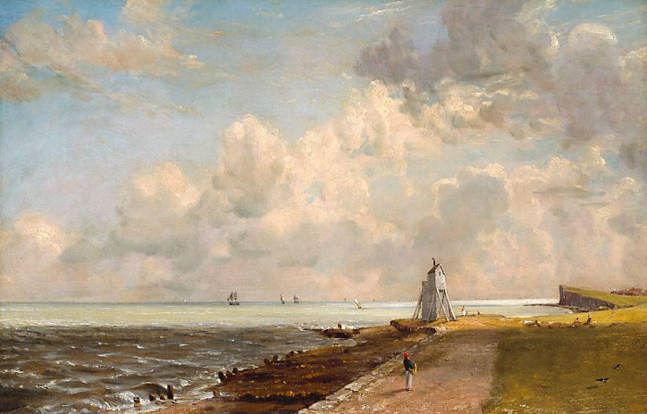 John Constable, "Latarnia morska w Harwich", ok. 1820 r., Fundação Calouste Gulbenkian w Lizbonie