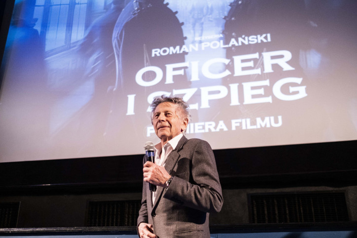 Roman Polański na premierze filmu "Oficer i szpieg", zdjęcie: Karolina Grabowska, Gutek Film (materiały prasowe)