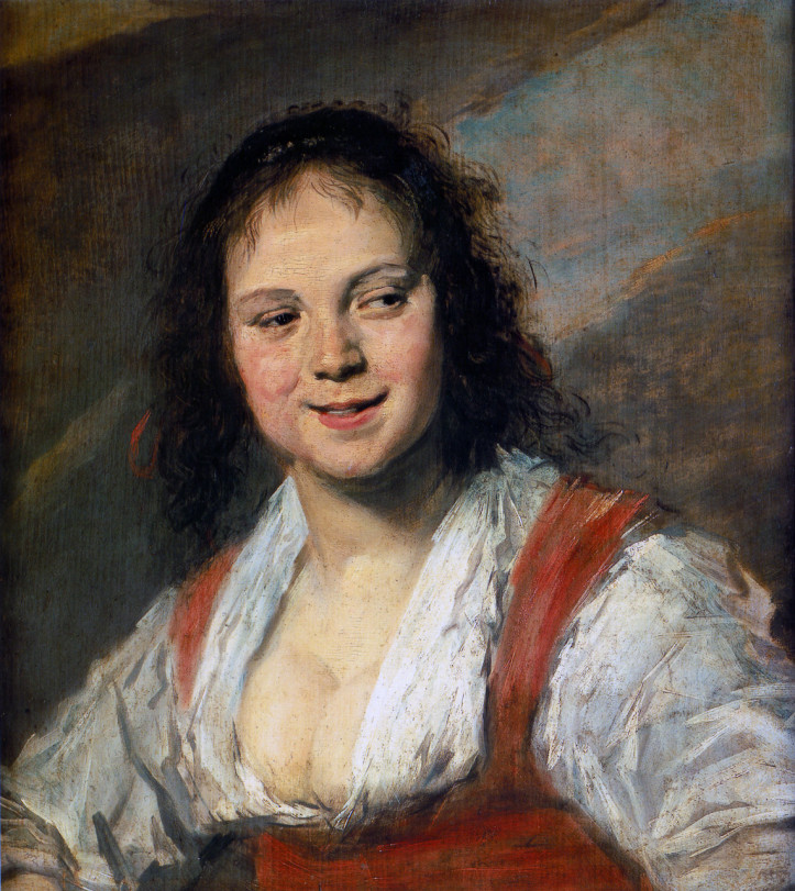 Frans Hals, "Cyganka", 1628–1630, Luwr w Paryżu