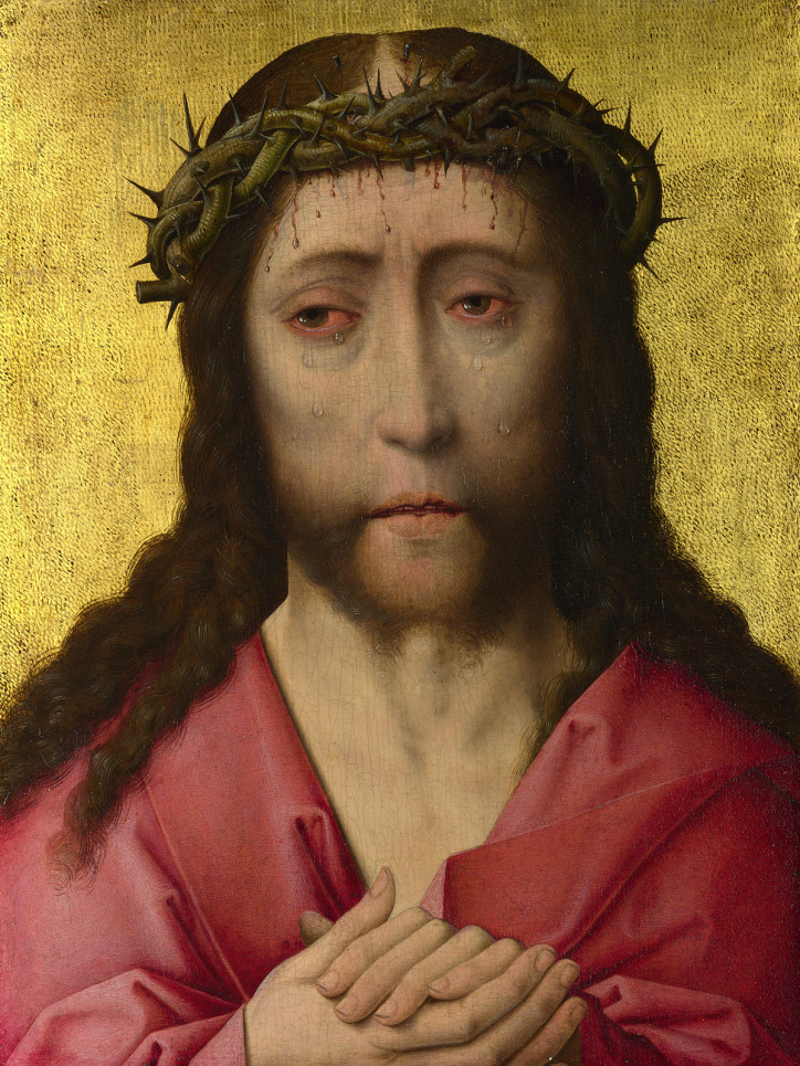 "Chrystus w cierniowej koronie", 1470/75, Dirk Bout, National Gallery w Londynie