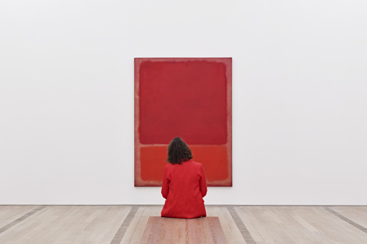 Mark Rothko, Untitled (Red, Orange), 1968, Fondation Beyeler, RiehenBasel, Sammlung Beyeler; © 1998 Kate Rothko Prizel & Christopher Rothko 2020, ProLitteris