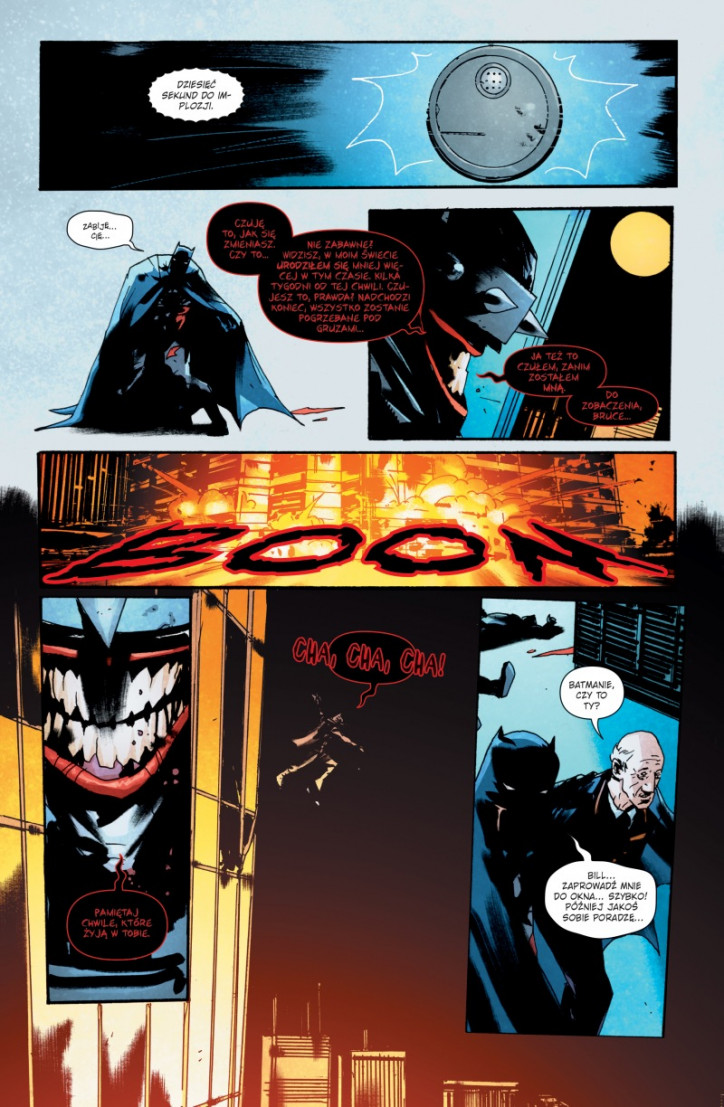 "Batman, który się śmieje. Tom 1", scen. Scott Snyder, James Tynion IV, rys. Jock, Eduardo Risso, kol. David Baron, Egmont, 2020