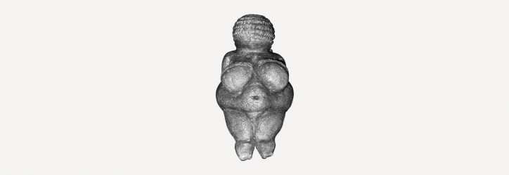 Wenus z Willendorfu, mierząca 11,1 cm figurka z epoki górnego paleolitu, znaleziona w 1908 r. w pobliżu miejscowości Willendorf w Austrii