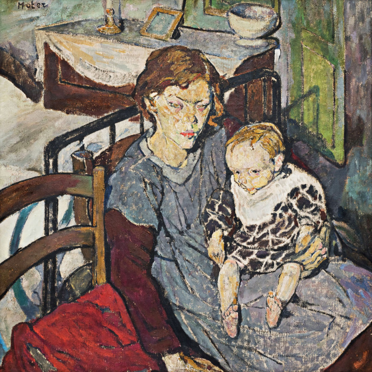 Mela Muter, "Dwoje dzieci", 1912 r. 