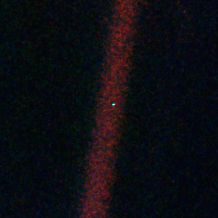 "Błękitna kropka", zdjęcie: NASA