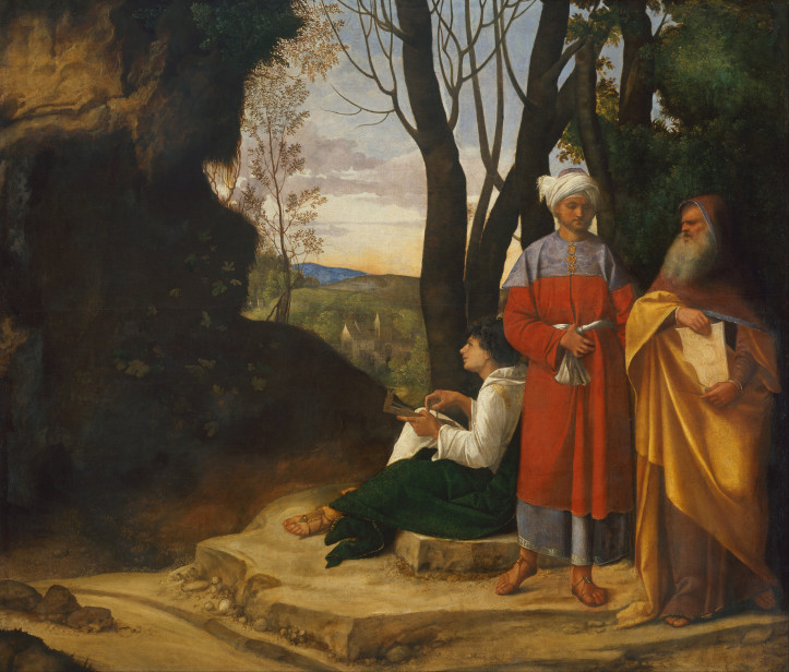 "Trzech filozofów", Giorgione (źródło: Wikimedia Commons)