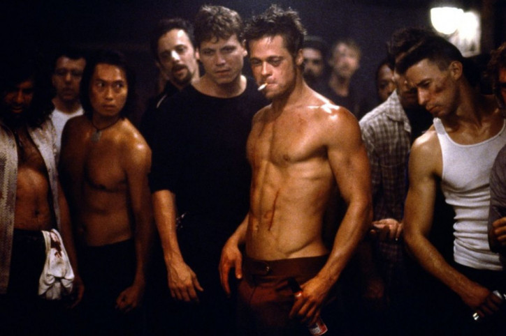 Kadr z filmu "Fight Club" (2000), reż. David Fincher