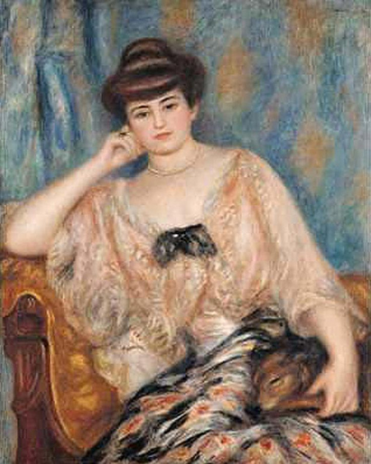 "Misia Sert", Pierre-Auguste Renoir, 1904 r./National Gallery, Londyn