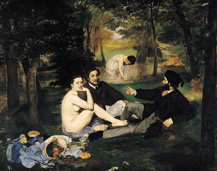 "Śniadanie na trawie", Édouard Manet, 1863 r./Musée d’Orsay, Paryż