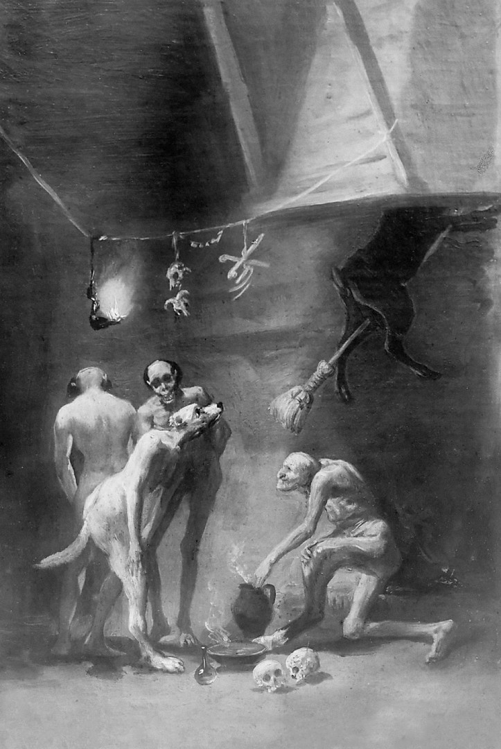 Francisco Goya, "Kuchnia czarownic", 1797–1798, kolekcja Alberta J. Paniego w Meksyku; zdjęcie: domena publiczna