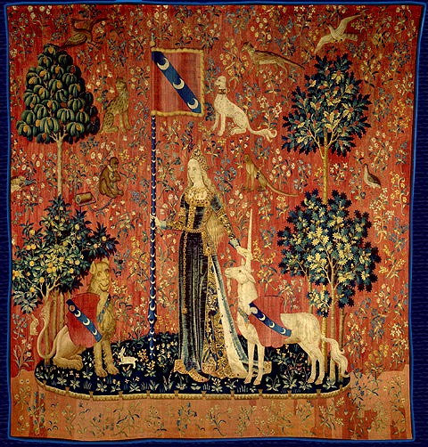 "The Lady and The Unicorn – Scent", photo: Wikipedia/public domain