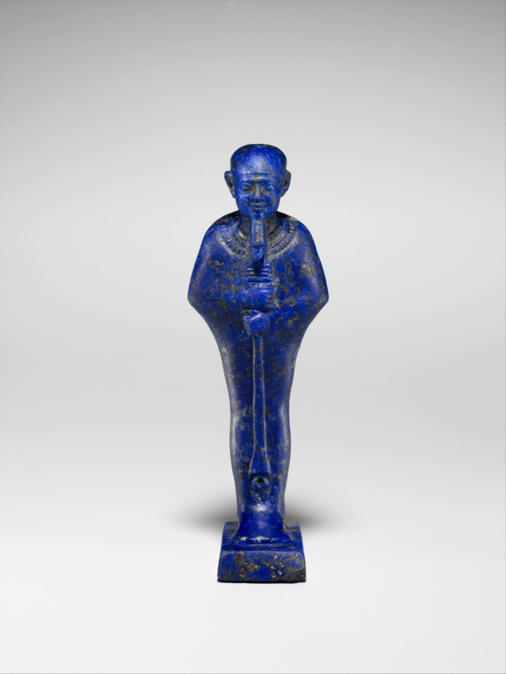Figurka przedstawiająca boga Ptaha, wykonana ok. 945–600 p.n.e., Egipt; zdjęcie: MET/domena publiczna