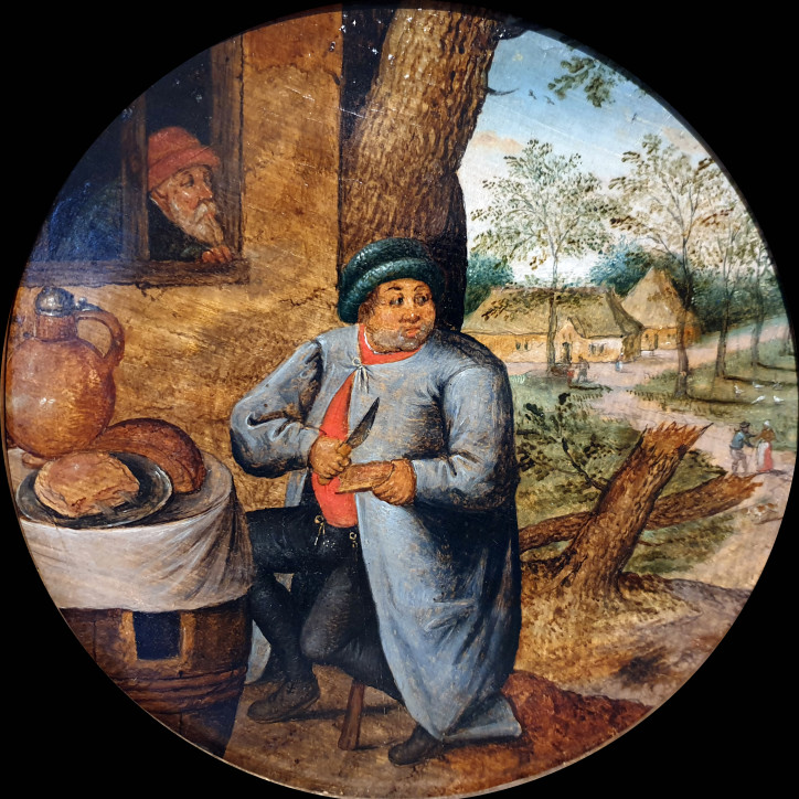 "Zjadacz chleba", Pieter Brueghel młodszy, 1616 r., Historical Museum Bamberg/WikiArt (domena publiczna)
