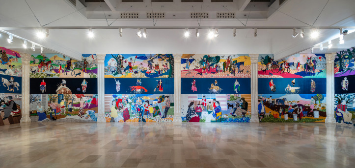 Wystawa Małgorzaty Mirgi-Tas, Biennale 2022, fot. Daniel Rumiancew