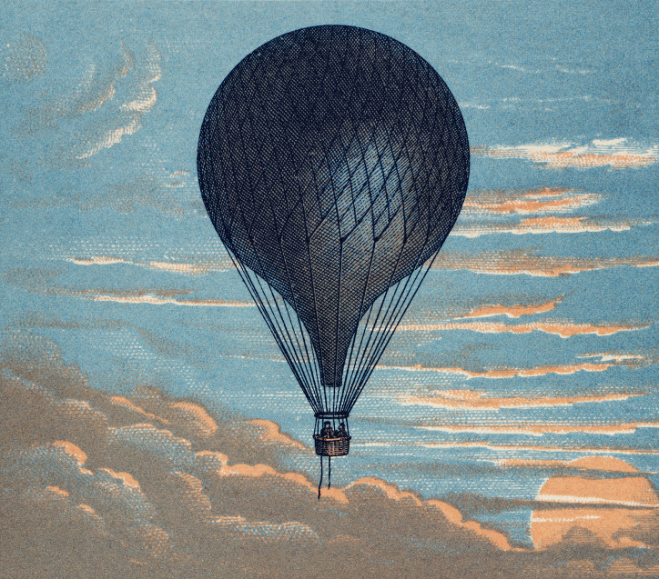 “Le Ballon”, E. Pichot, 1883. Source: Library of Congress/Rawpixel (public domain)