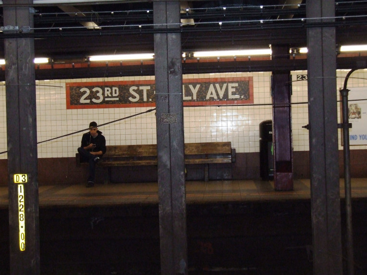 Metro w Nowym Jorku, fot. Anna Wyrwik