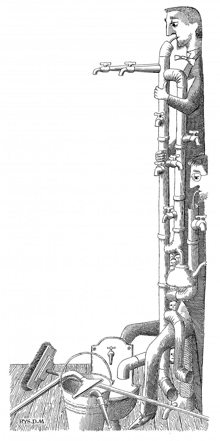 Daniel Mróz – rysunek z archiwum, nr 619/1957 r.